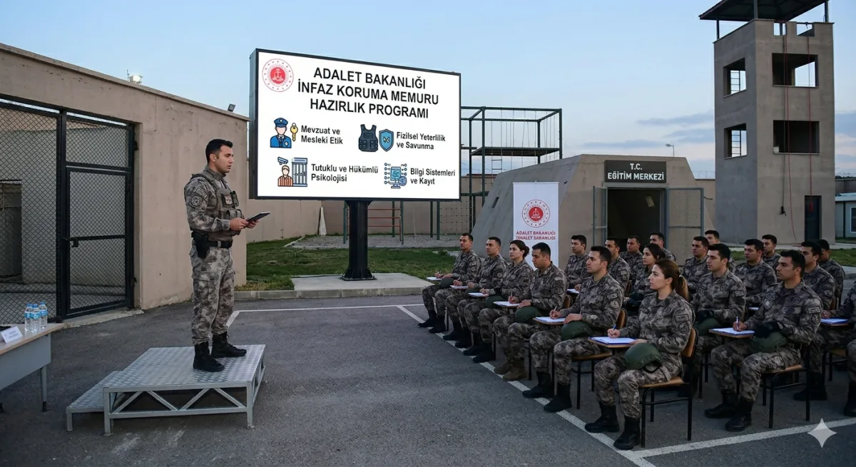 Adalet Bakanlığı İnfaz Koruma Memuru Hazırlık Programı