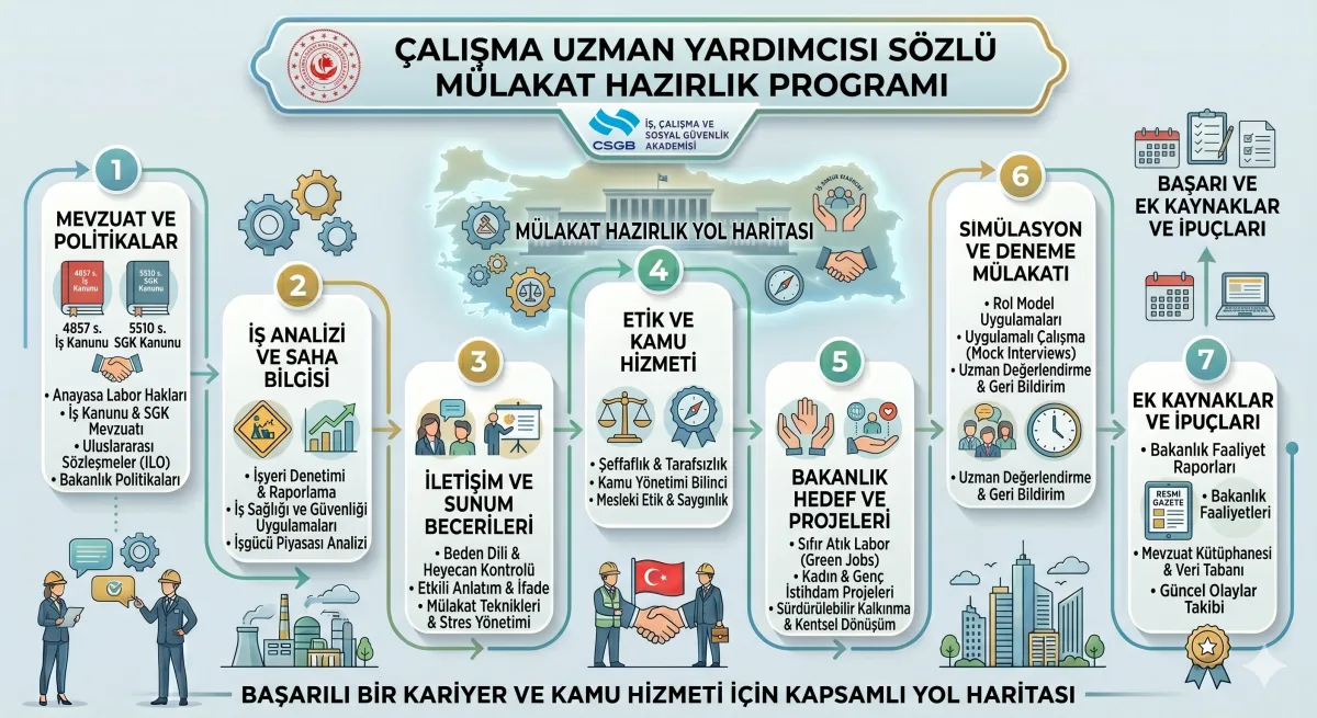 Çalışma Uzman Yardımcısı Sözlü Mülakat Hazırlık Programı