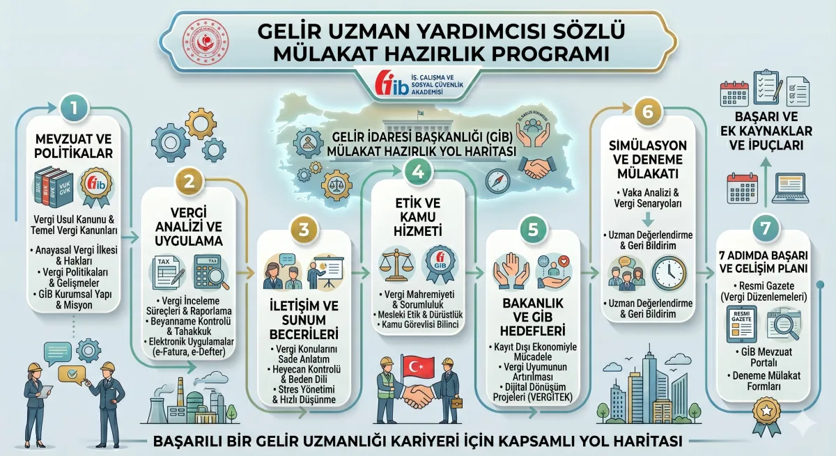 Gelir Uzman Yardımcısı Sözlü Mülakat Hazırlık Programı