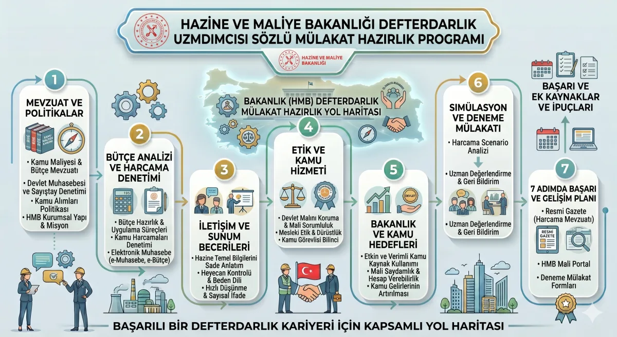 Hazine ve Maliye Bakanlığı Defterdarlık Uzman Yardımcısı Sözlü Mülakat Hazırlık Programı