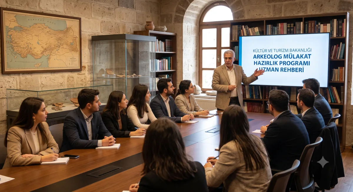 Kültür ve Turizm Bakanlığı Arkeolog Mülakat Hazırlık Programı Uzman Rehberi