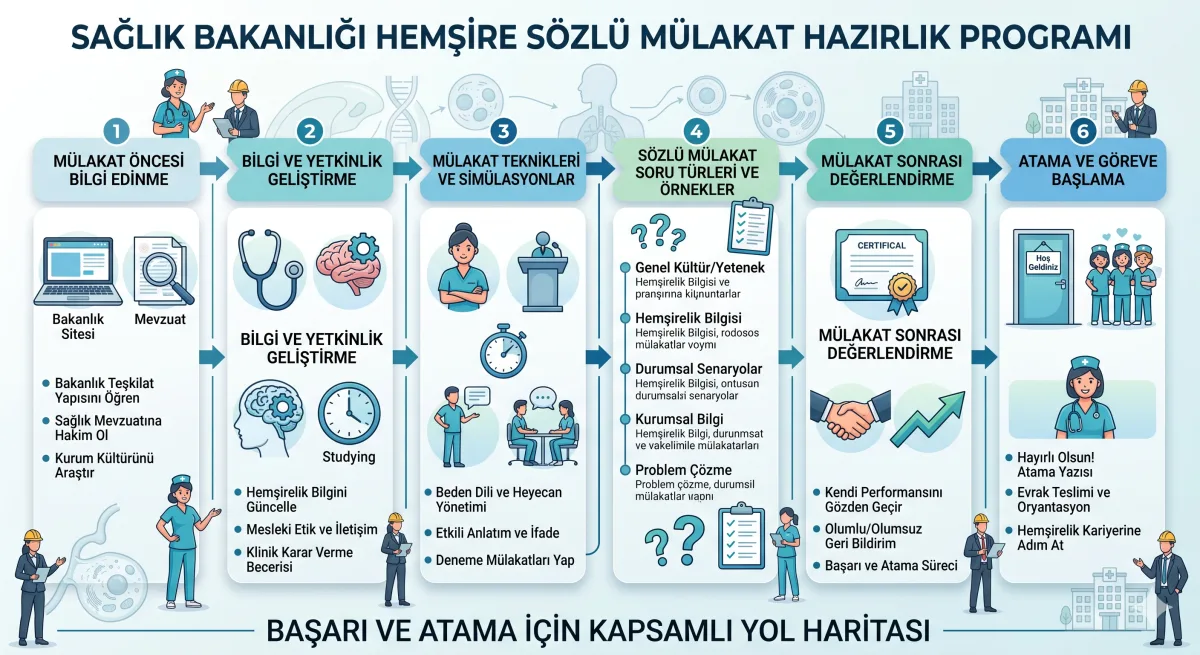 Sağlık Bakanlığı Hemşire Sözlü Mülakat Hazırlık Programı