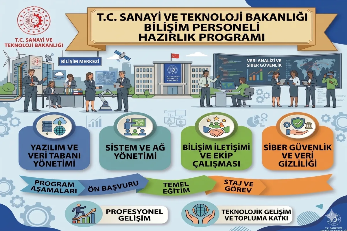 Sanayi ve Teknoloji Bakanlığı Bilişim Personeli Hazırlık Programı