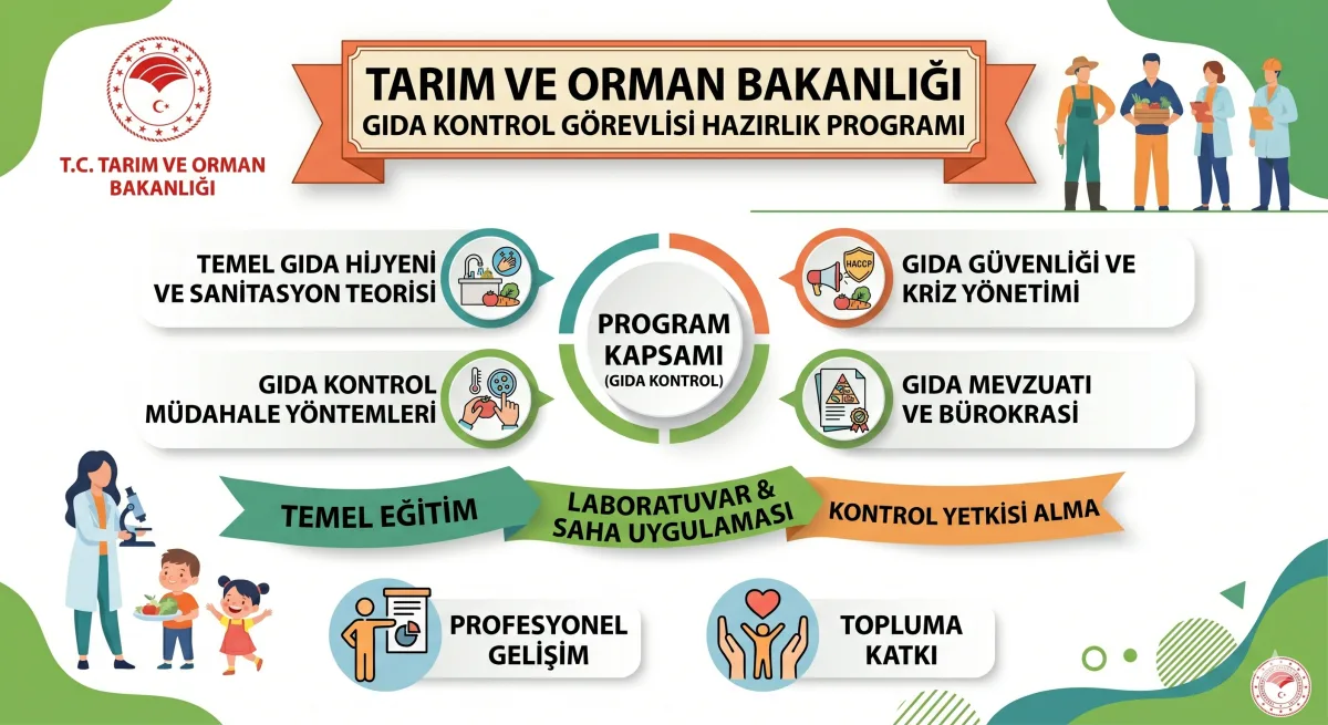 Tarım ve Orman Bakanlığı Gıda Kontrol Görevlisi Hazırlık Programı