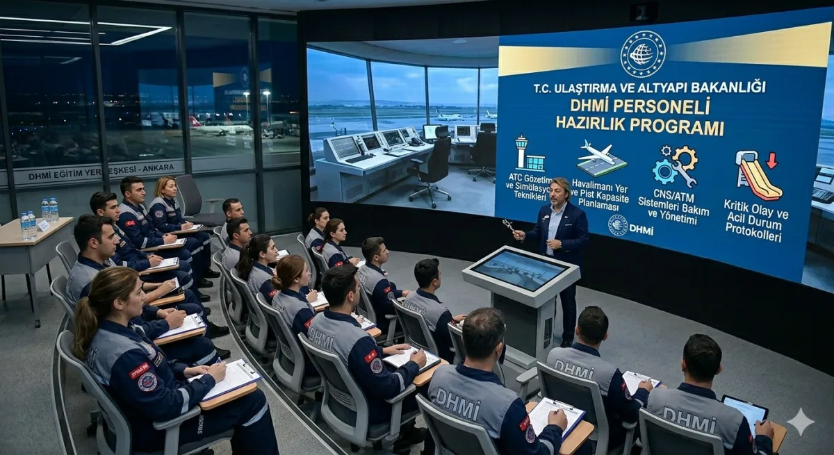 Ulaştırma ve Altyapı Bakanlığı DHMI Personeli Hazırlık Programı